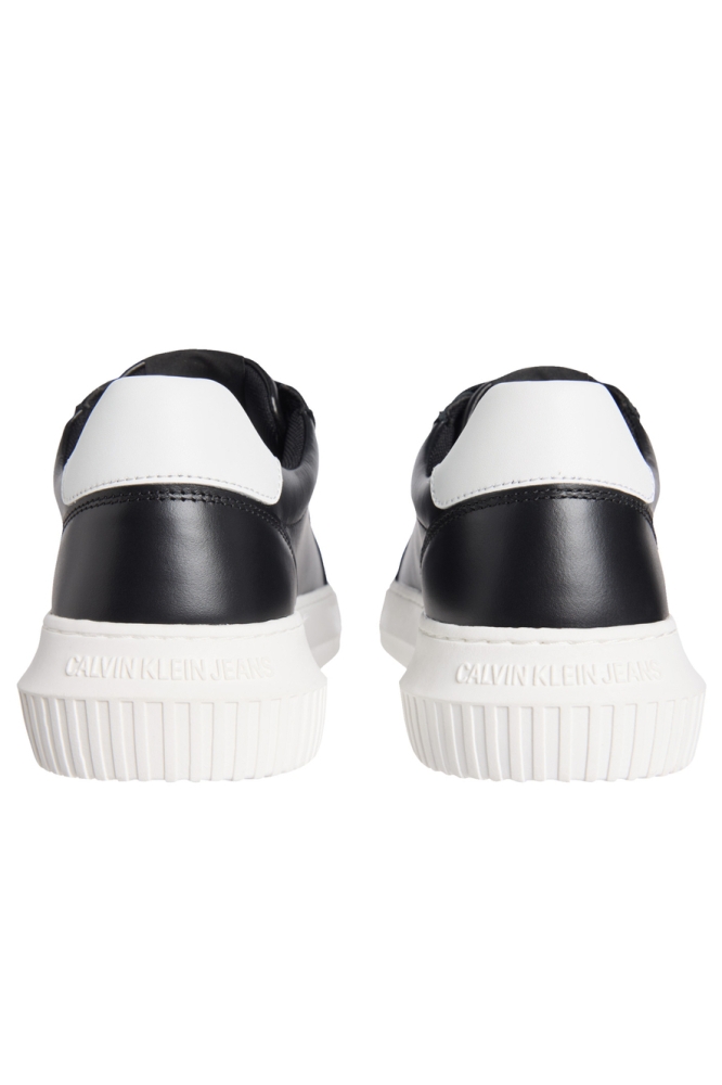 CHUNKY CUPSOL MONO LTH YM0YM01317 0GJ BLACK/BRIGHT WHITE